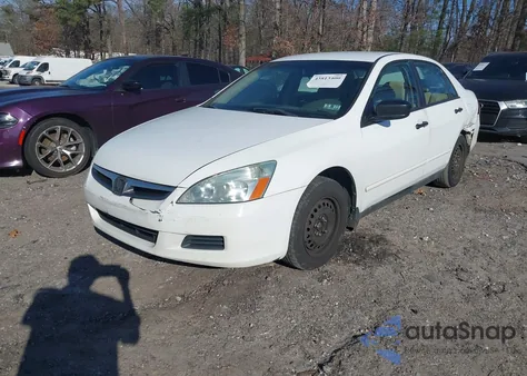2007 Honda Accord 2.4 Vp z USA, uszkodzony, nr VIN 1HGCM56147A104222